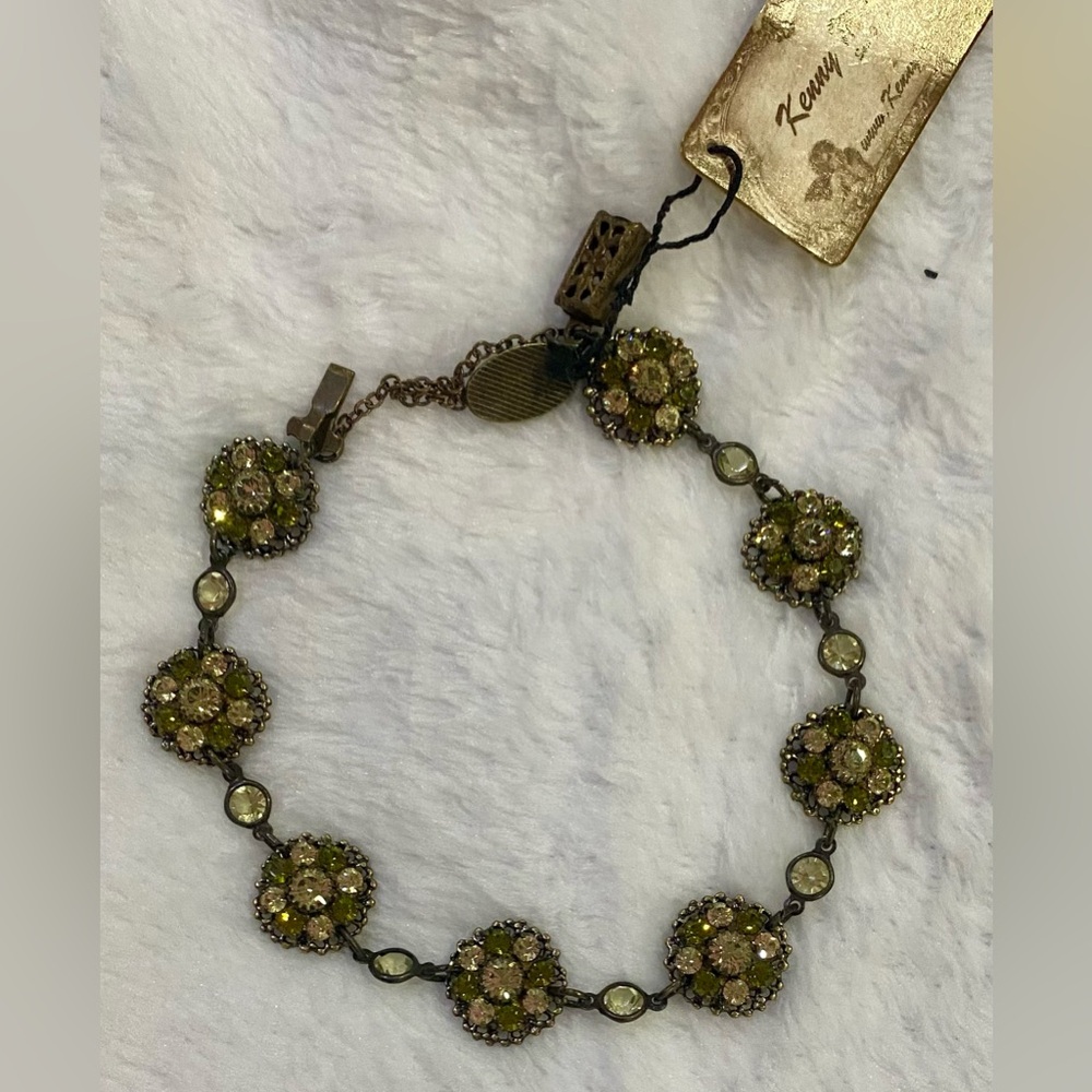 BRAND NEW WITH TAGS Kenny ma OLIVE bracelet